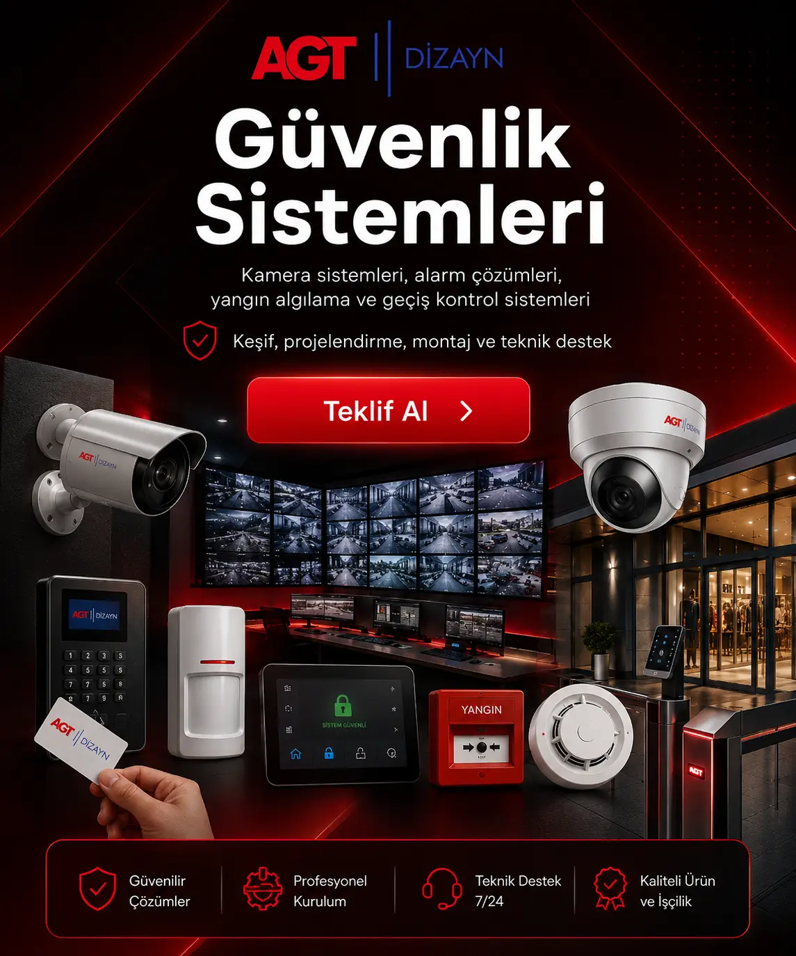 Güvenlik Sistemleri mobil slider görseli 1